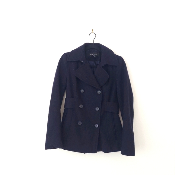 Moda International Jackets & Blazers - Navy blue pea coat
